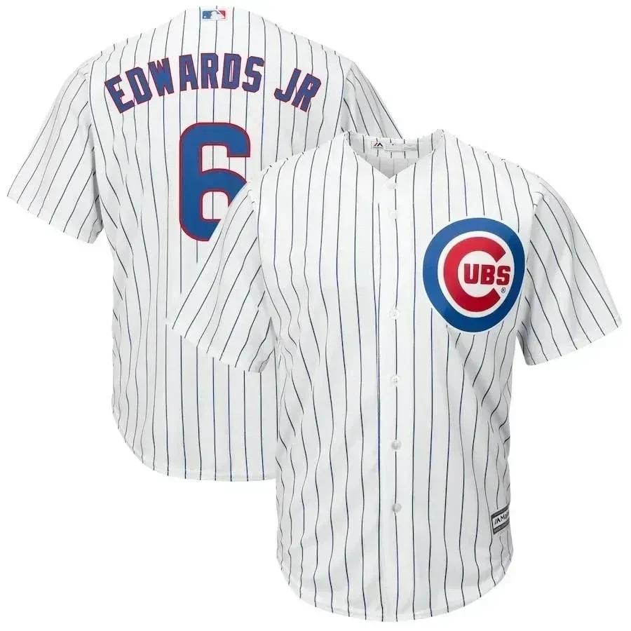 Carl Edwards Jr. Chicago Cubs Home Cool Base Player Jersey – White