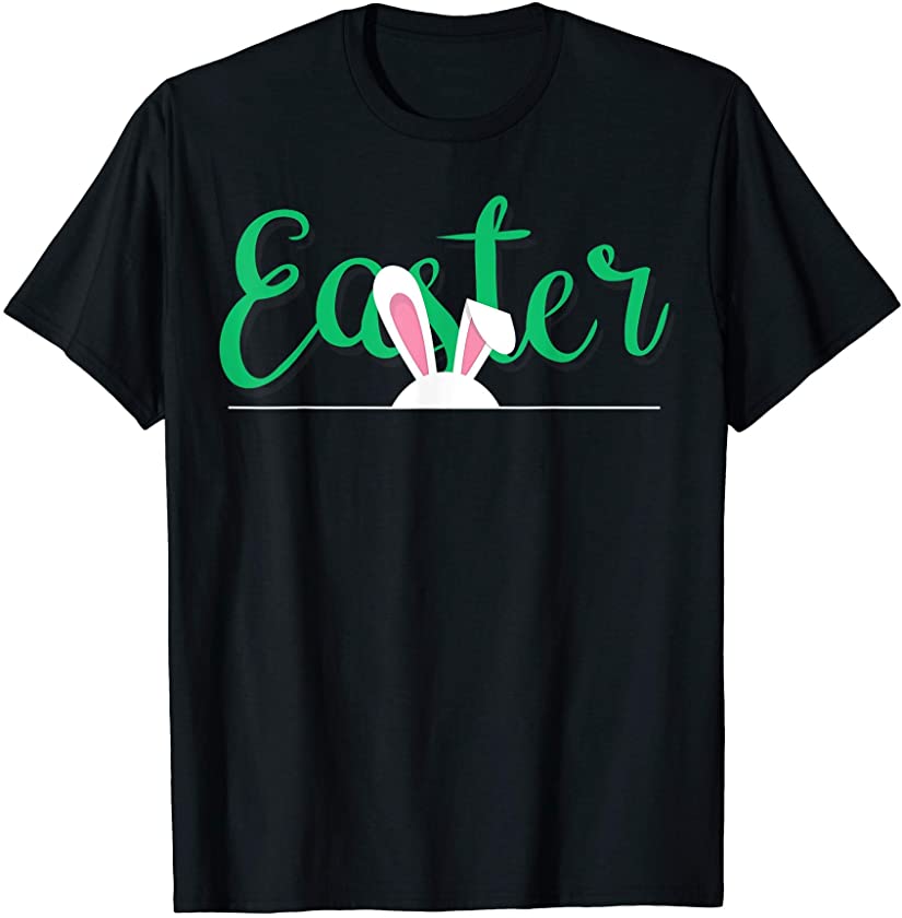 Modest cute peep rabbit does not have a mask for Easter 2021 T-Shirt