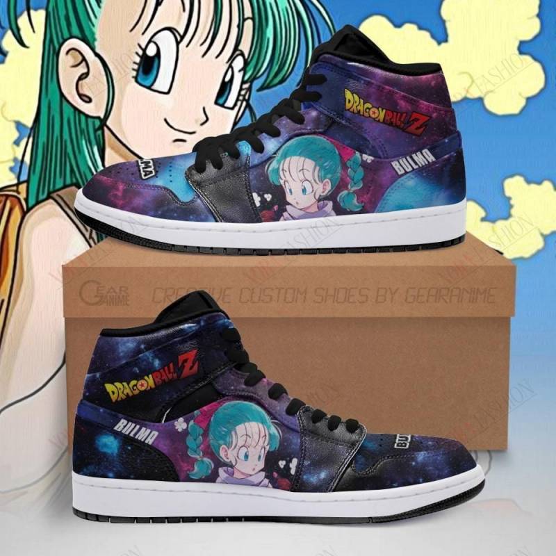 Bulma Shoes Boots Galaxy Dragon Ball Z Sneakers Anime Fan PT04