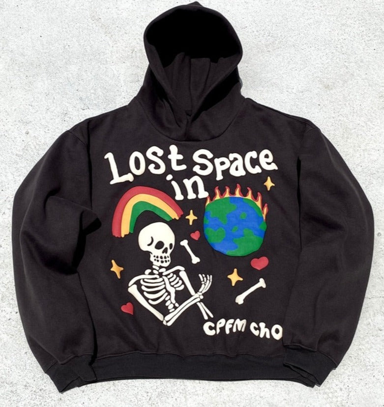 Lost In Space 3D Letter Hoodie