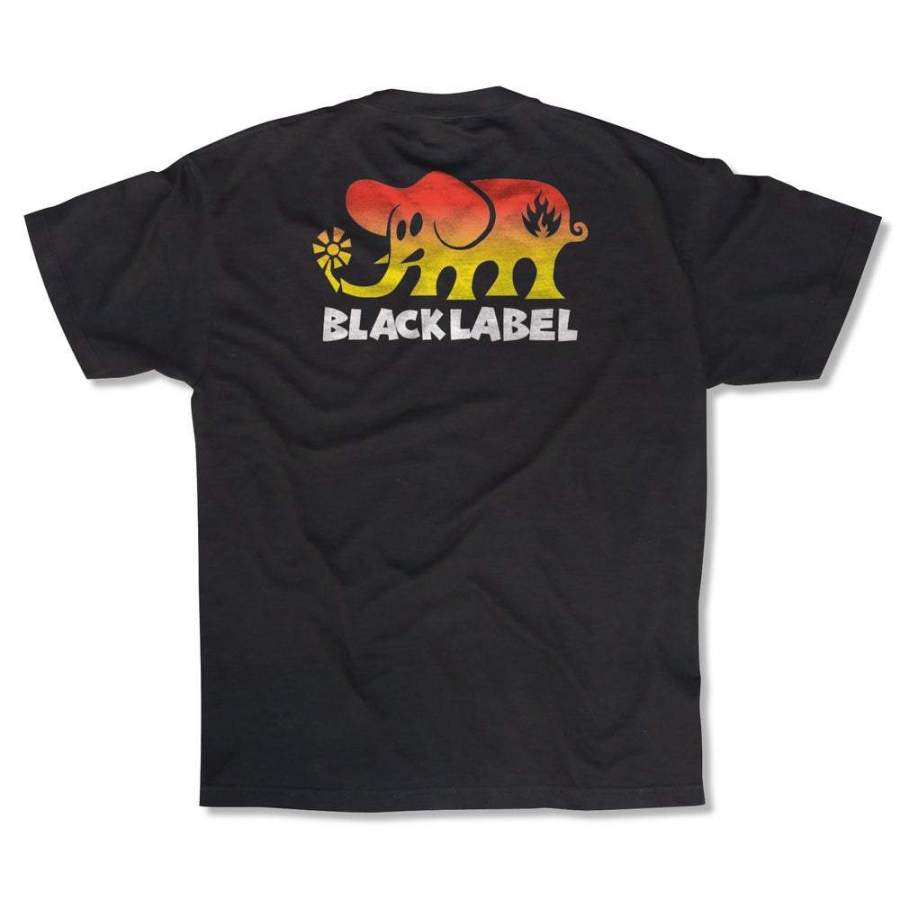 Black Label Skateboards Elephant Fade T-Shirt