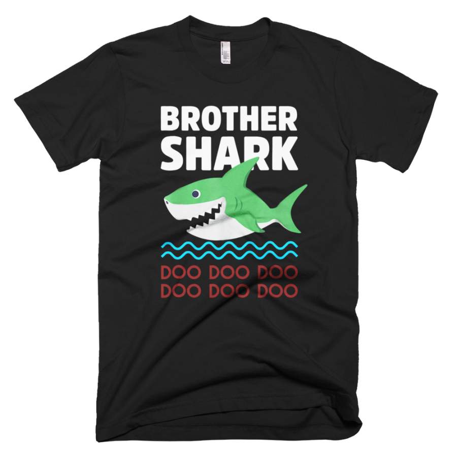 Brother Shark Doo Doo T-Shirt Funny Kids