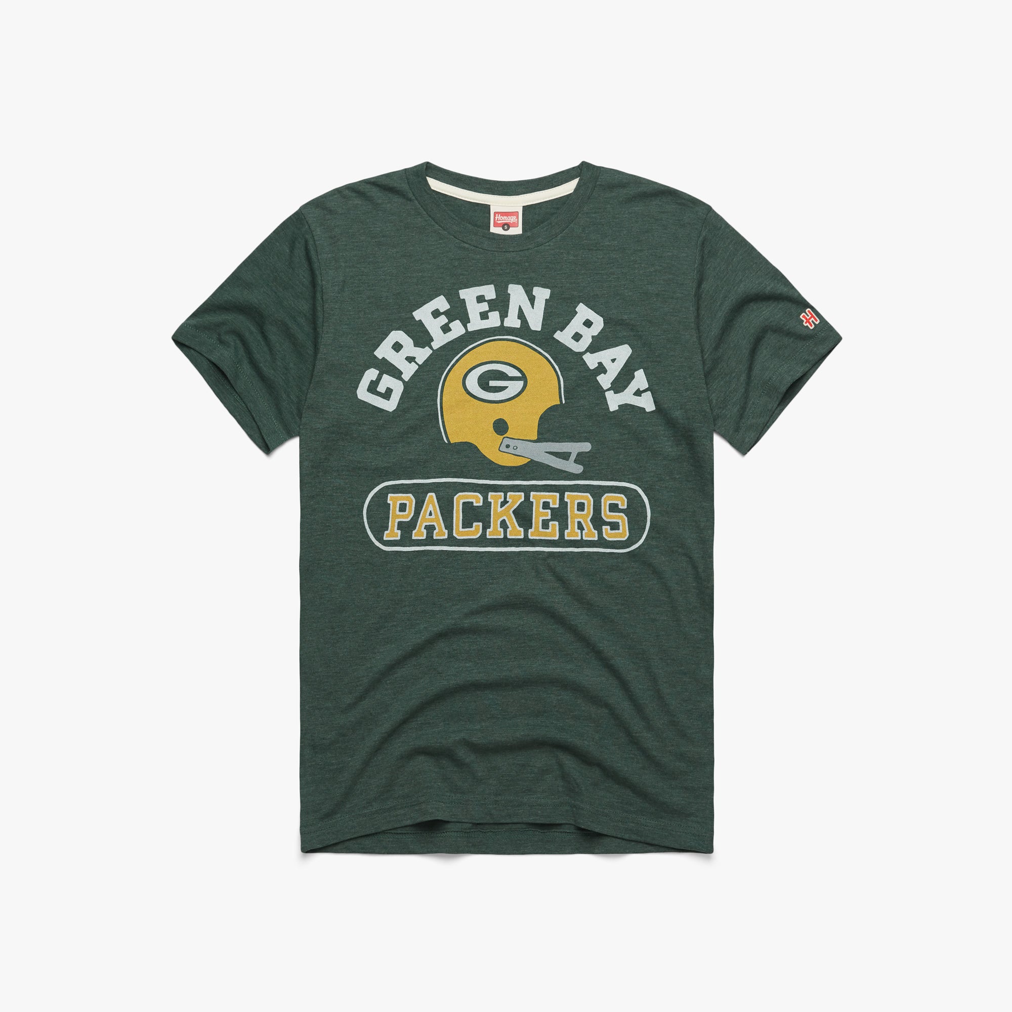 Green Bay Packers Throwback Helmet/Unisex Tee/3Xl