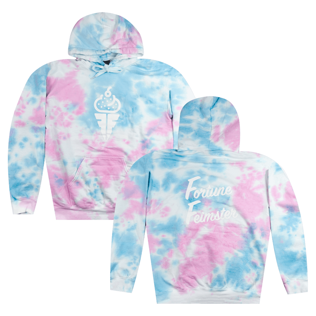 Ice Cream Cone – Tie Dye Hoodie