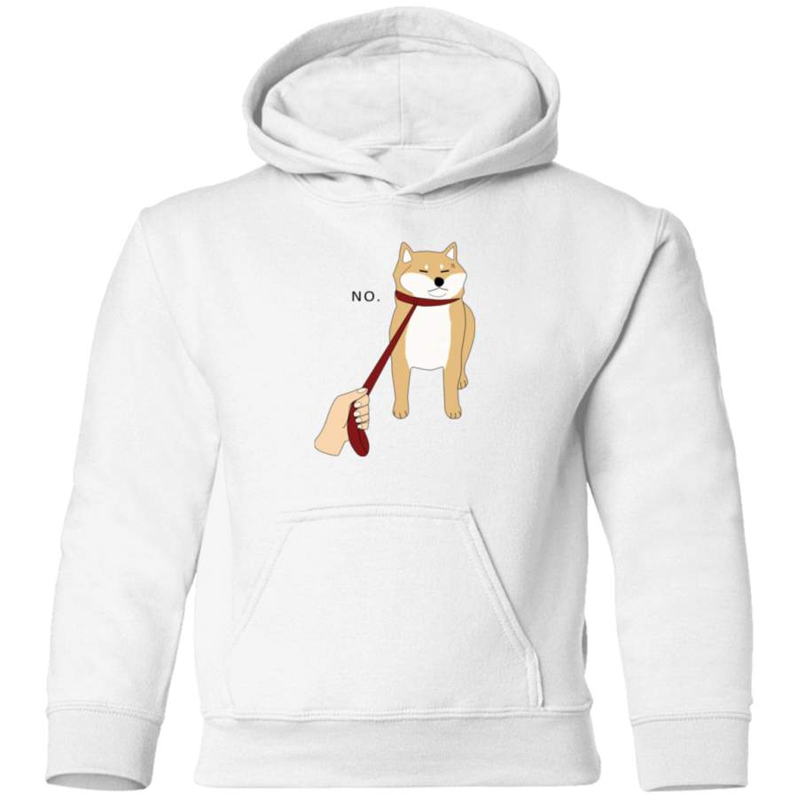 AGR Shiba Inu No Toddler Pullover Hoodie