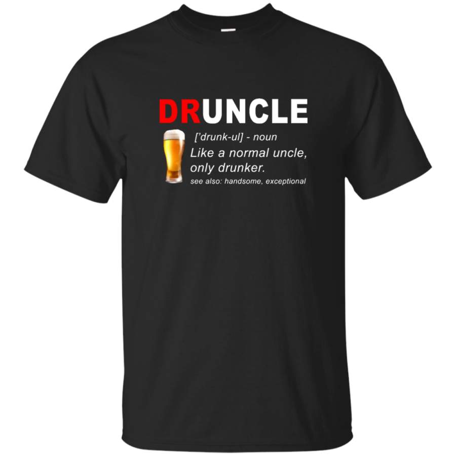 AGR Druncle Beer Mens Cotton T-Shirt