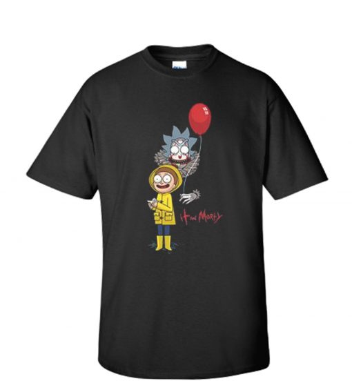 IT Movie and Rick Morty RS T shirt