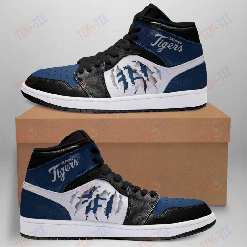 Mens Womens Detroit Tigers Fashion The Best Jordan Sneakers Of All Time Custom Basketball TDT829