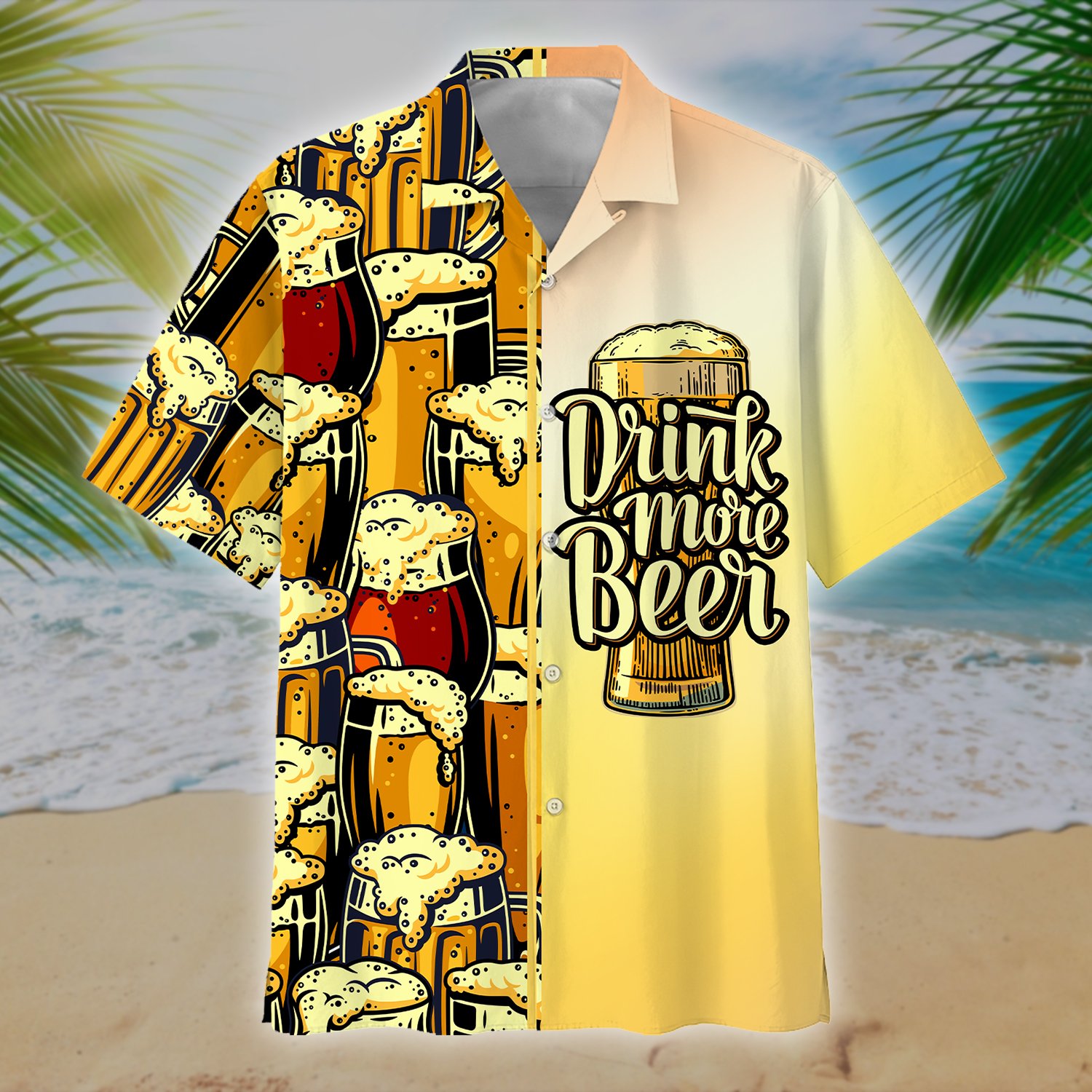 Famille Beer Hawaii Shirt K Ha11930