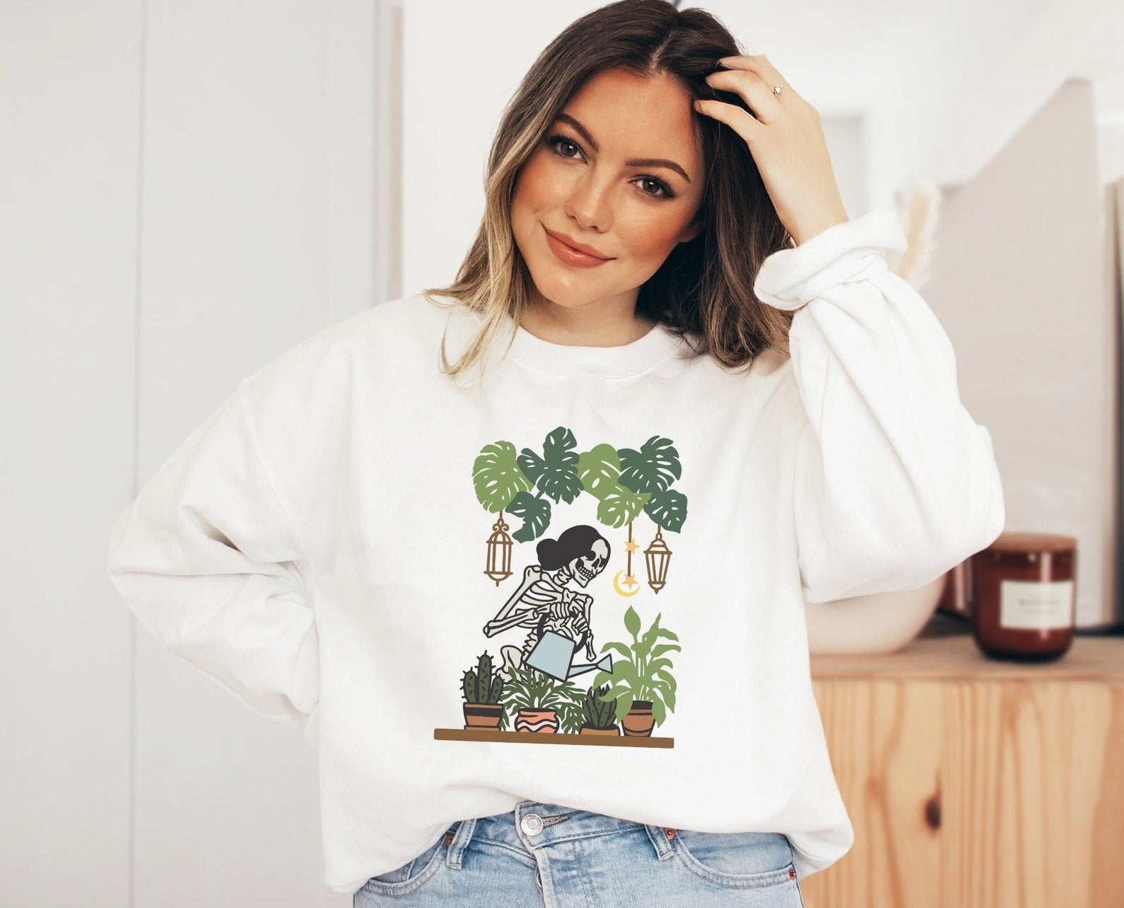 Autumn Sweatshirt 2D Crewneck Sweatshirt All Over Print Sweatshirt For Women Sweatshirt For Men Sws4260