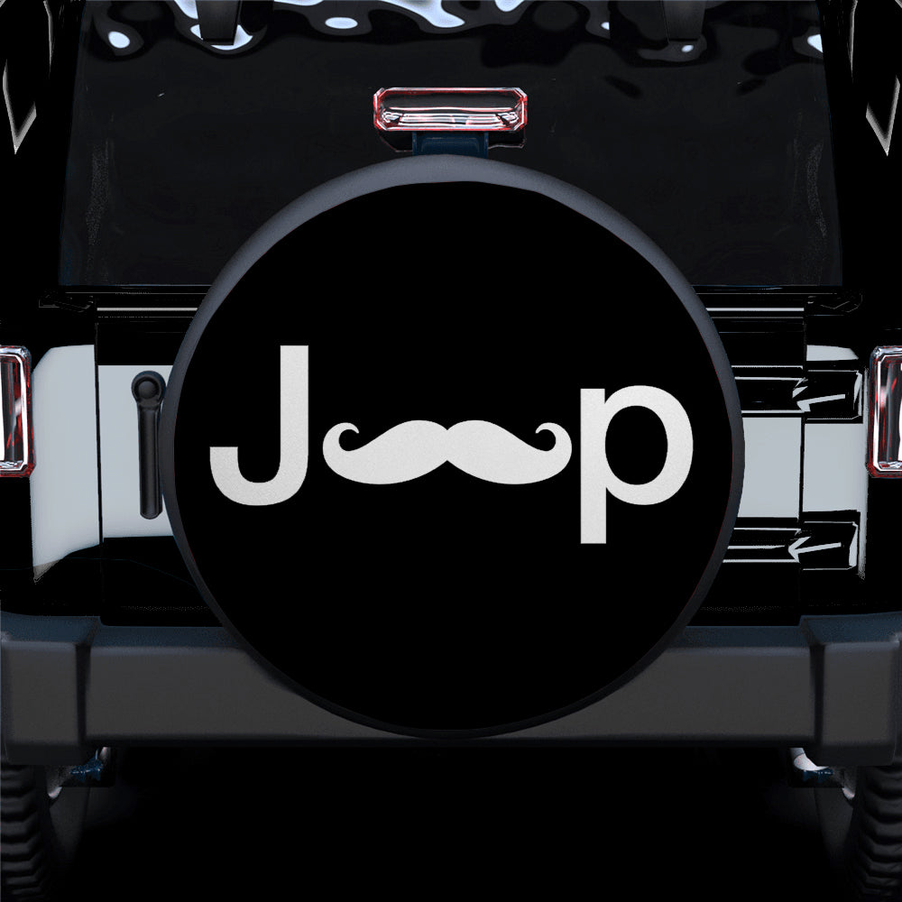 Custom Men Beard Jeep Spare Tire Covers Gift For Campers