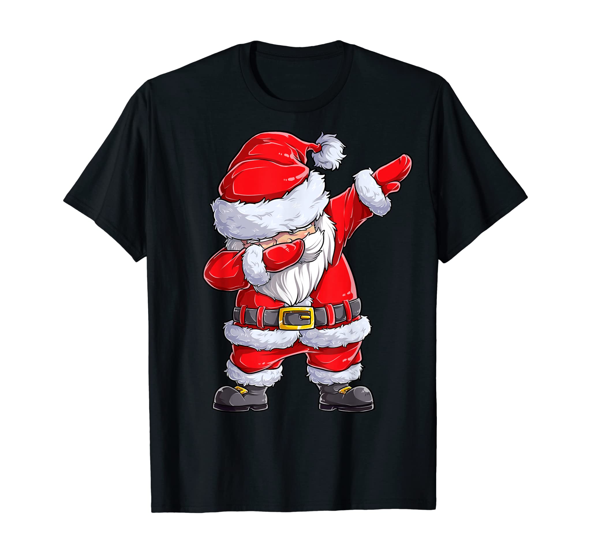 Dabbing Santa Claus Christmas Kids Boys Girls Dab Xmas Gifts T-Shirt