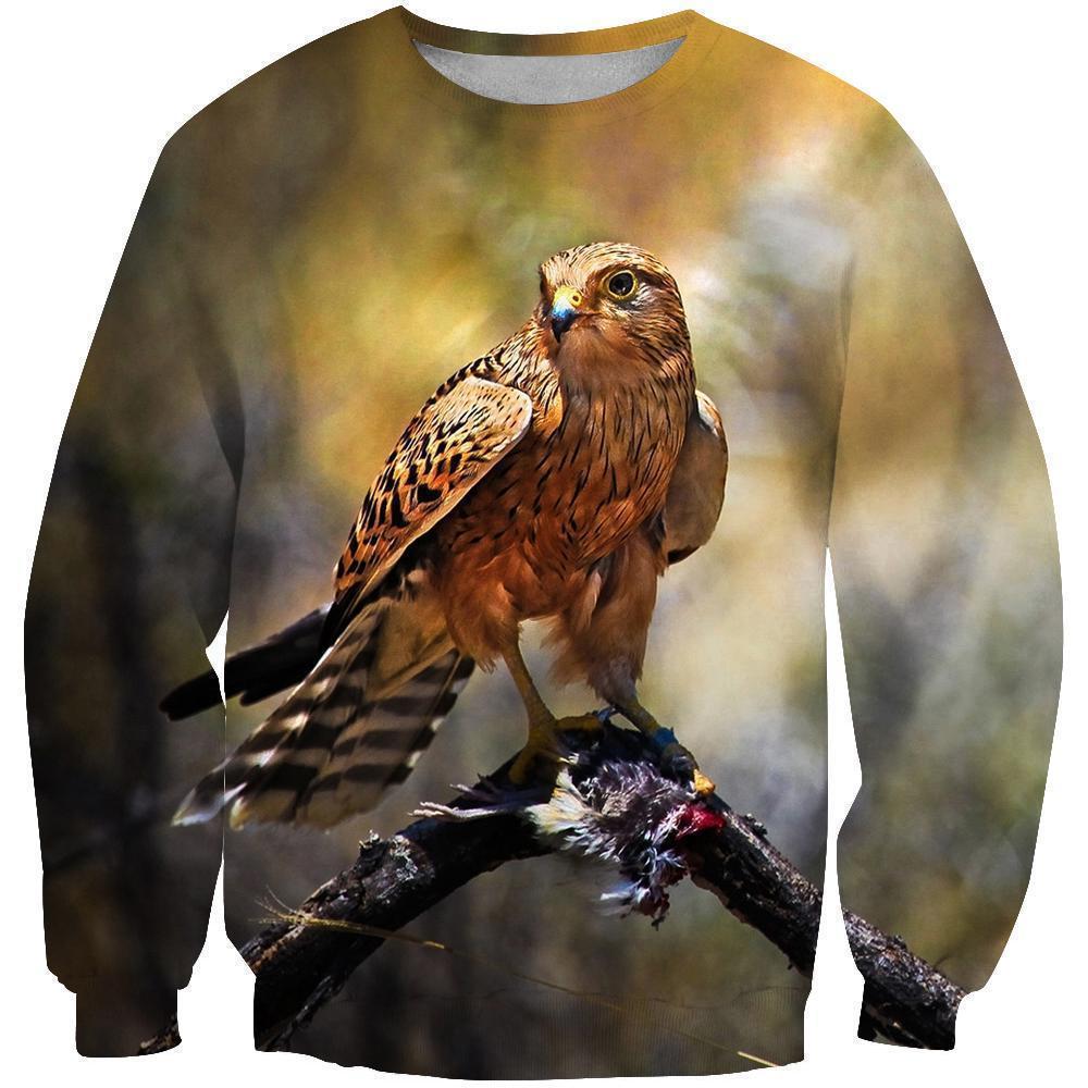 3D All Over Print Animals Hawks Hunting Hoodie – Tulatee Store