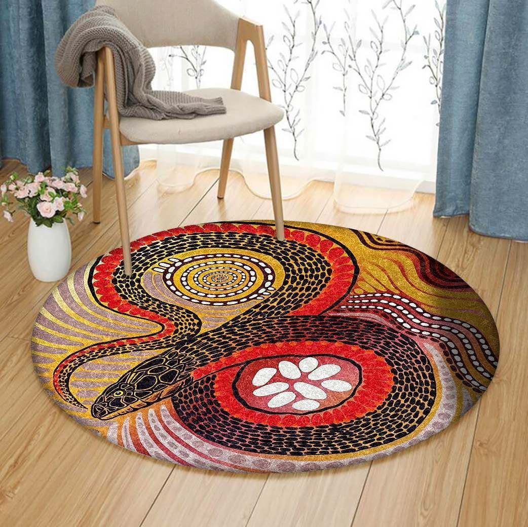 Snakes GE4881 Round Rug  CYSI2907