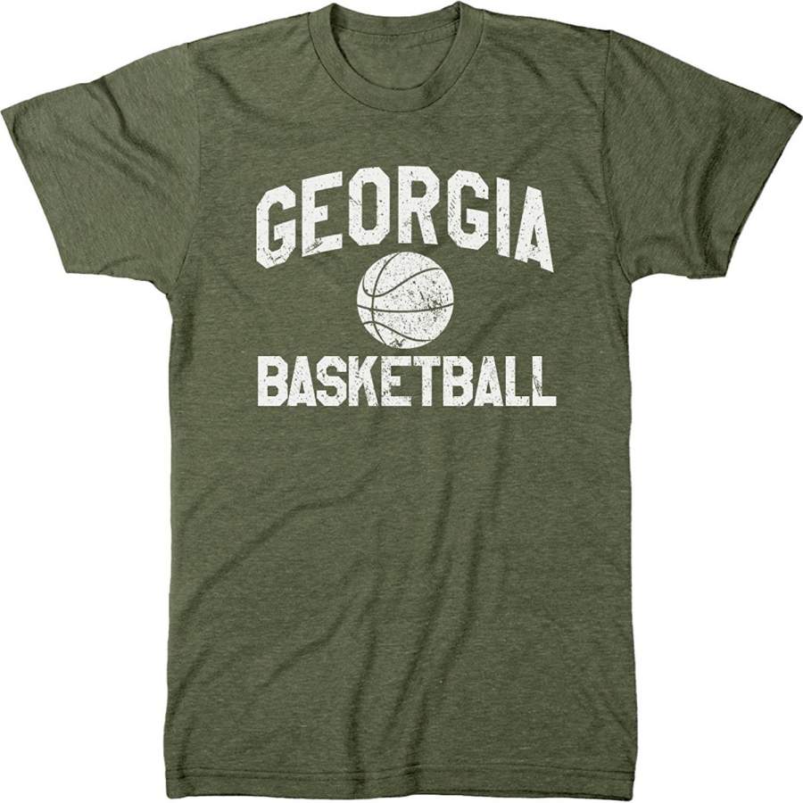 DTAGet Here  DTATrunk Candy Georgia Basketball Men’s Modern Fit T-Shirt