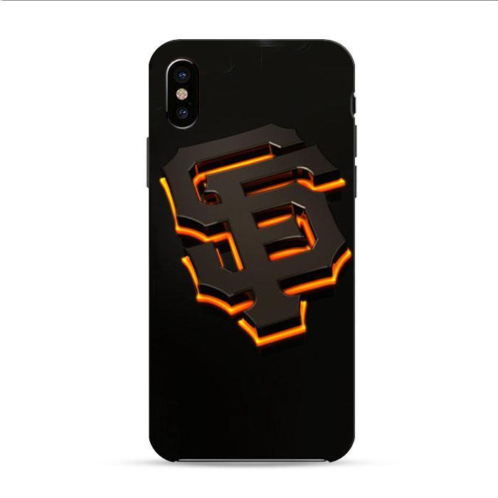 San Francisco Giants Logo Sf Iphone Xr 3D Case | Black