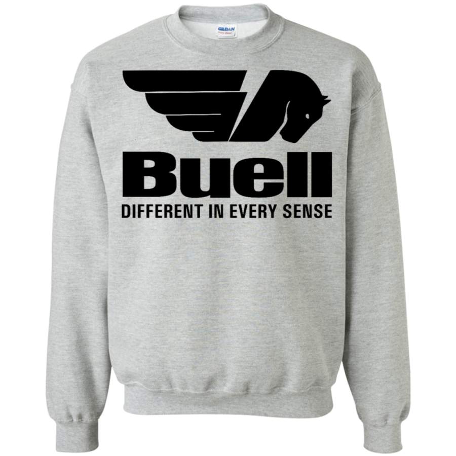 AGR Buell Motorcycle 1 Crewneck Pullover Sweatshirt