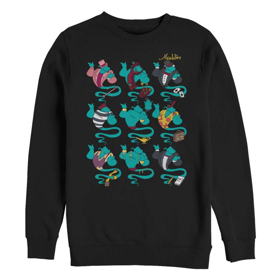 Aladdin Men’s Genie Fashion Show  Sweatshirt