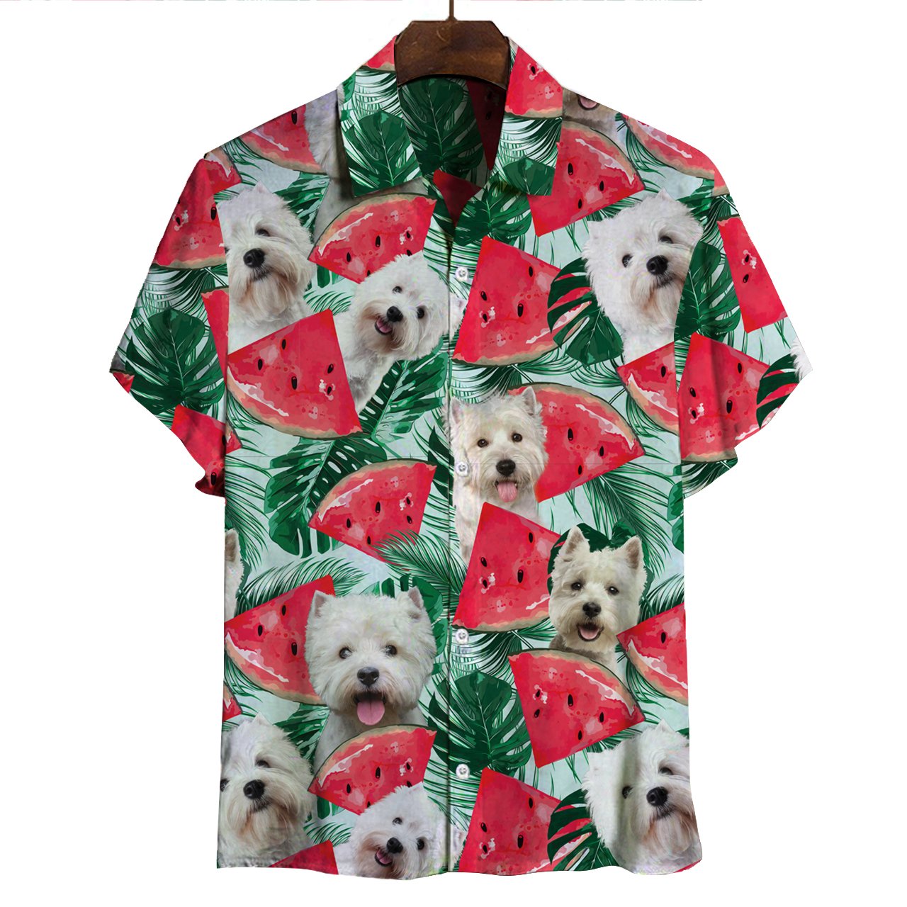 West Highland White Terrier Hawaii Shirt Ha35753