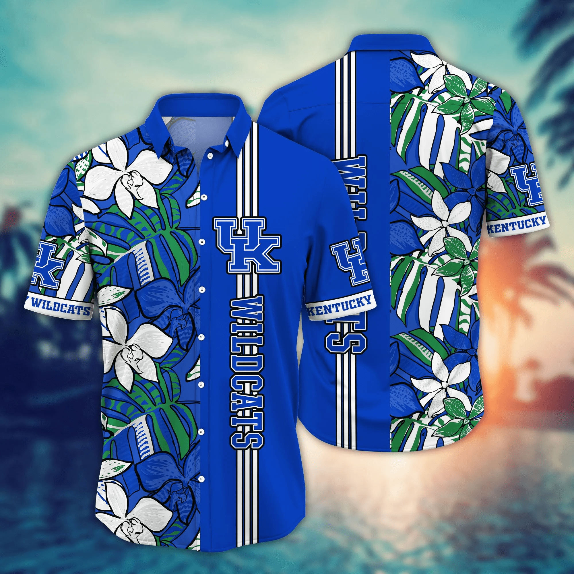 Kentucky Wildcats NCCA Hawaiian Shirt Summery Championship Game Shirts