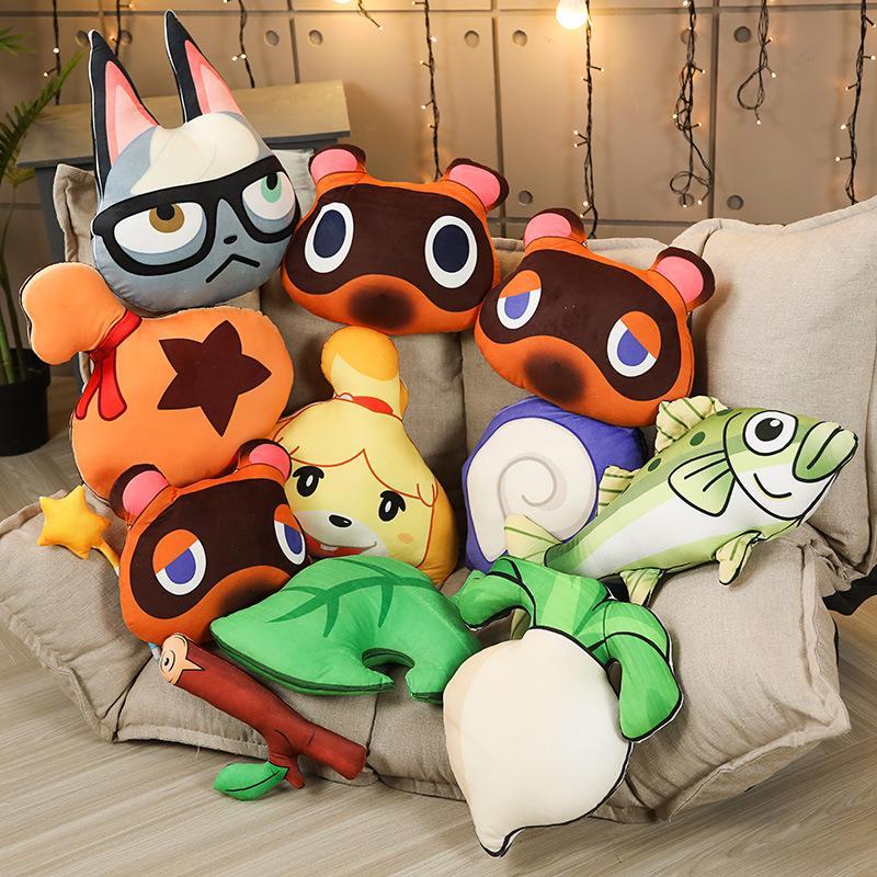 37Cm Animal Crossing Cartoon Figure Plush Doll Stuffed Soft Plush Pillow Cushion Toys Children Gift Plush Toys