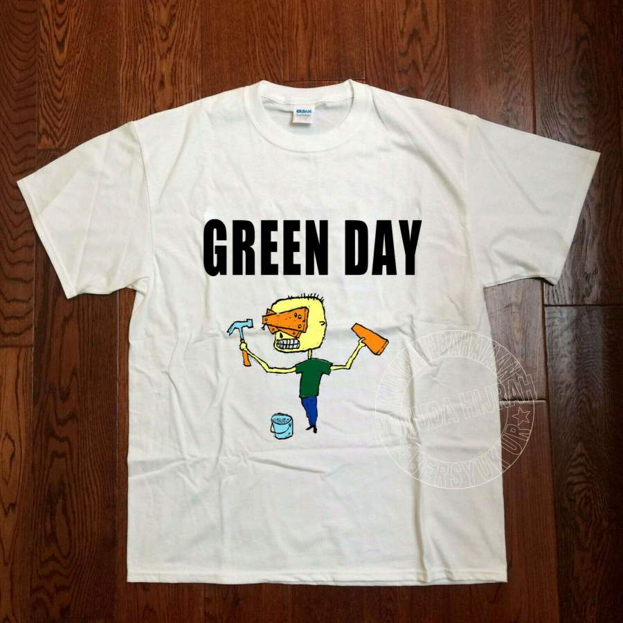 Vintage Green Day Nimrod Tee Shirt