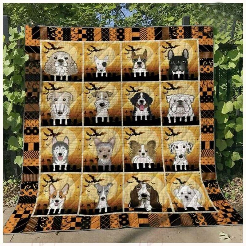 Dog Halloween YQ3103025CL Quilt Blanket