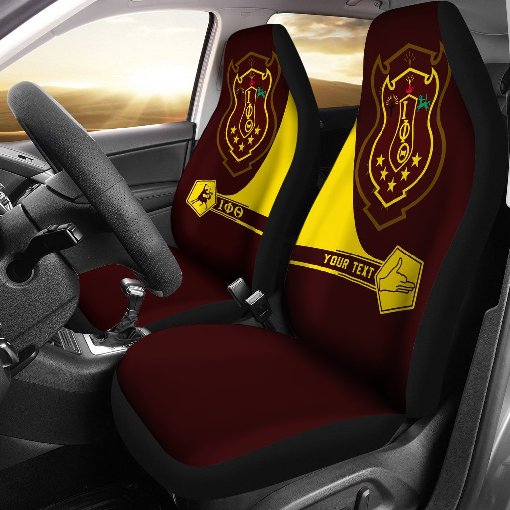 Fraternity Car Seat Cover – Personalised Iota Phi Theta Car Seat Cover – Simple Style