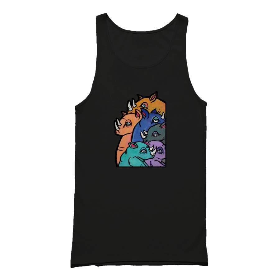 Rhino Animal Lover Gift Ethical Tank Top