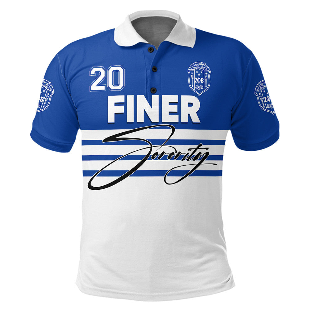 Sorority Polo – Zeta Phi Beta Sporty Premium Polo Shirt