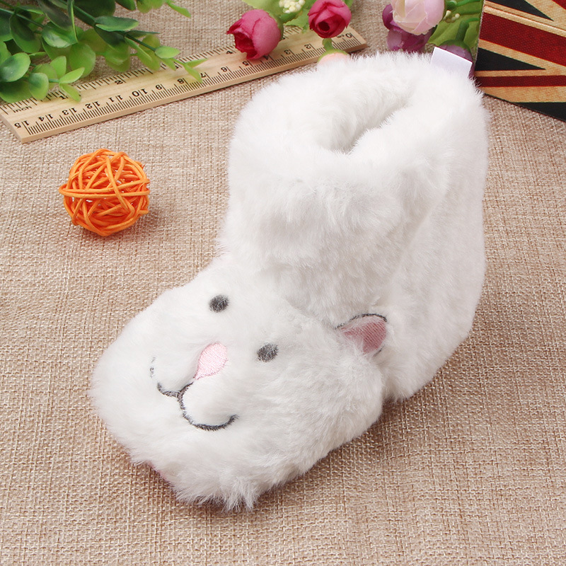 Winter warm models cute little rabbit soft-soled baby toddler shoes Foreign trade wholesale baby shoes toddler shoes alx