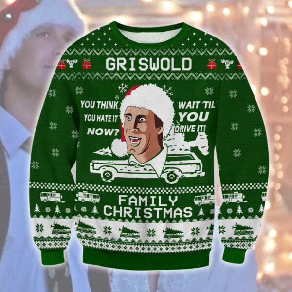 Griswold Family Christmas Knitting Ugly Sweater Gfc2309Dxc4Tt