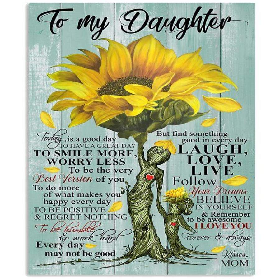 MOM TO MY DAUGHTER-I LOVE YOU Vertical Poster