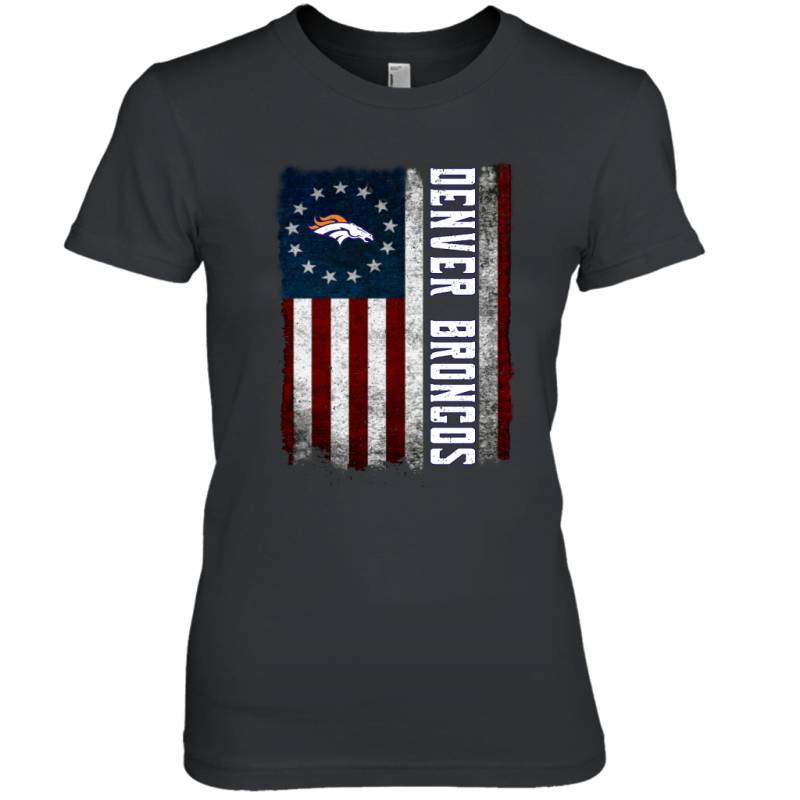 Denver Broncos Betsy Ross Flag Women Tee