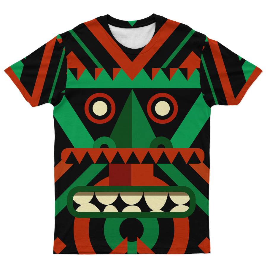 Africa Mask Art T-shirt 3