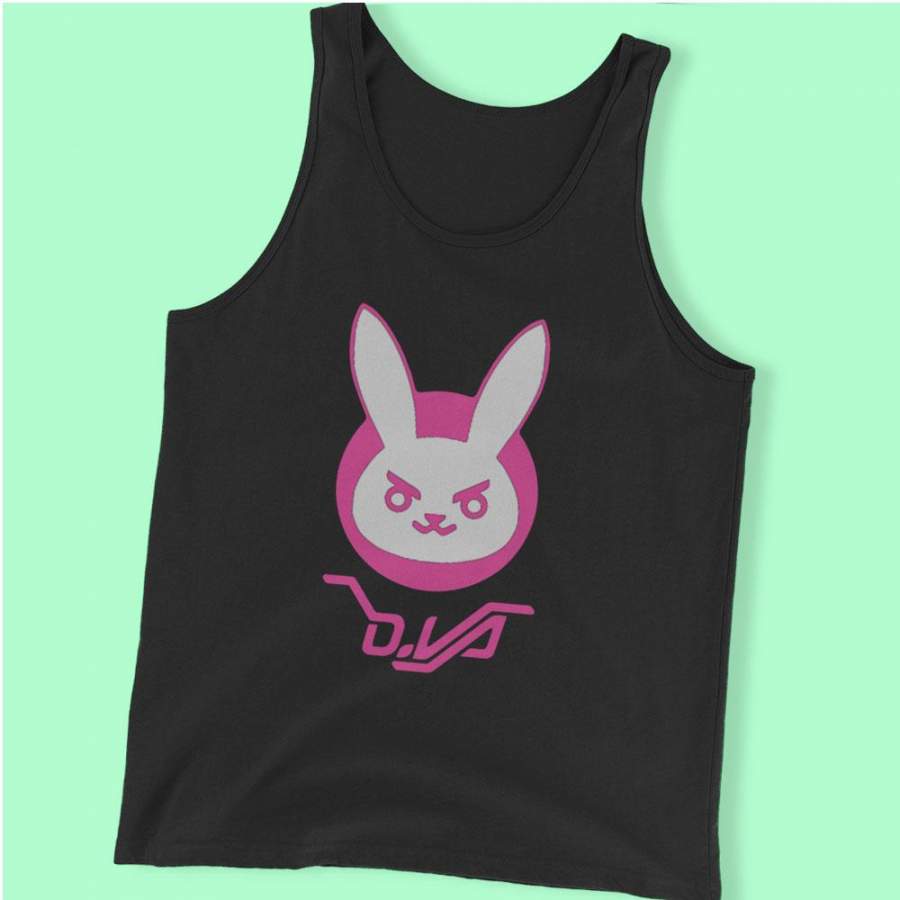 Overwatch D’Va Bunny Inspired Men’S Tank Top