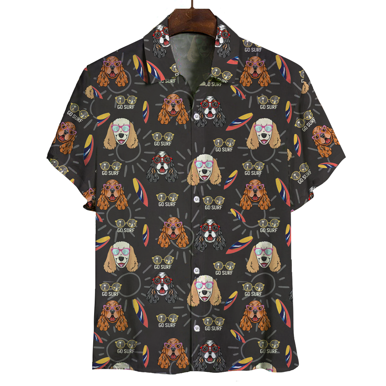 Aloha Hawaii English Cocker Spaniel Shirt Ha105887