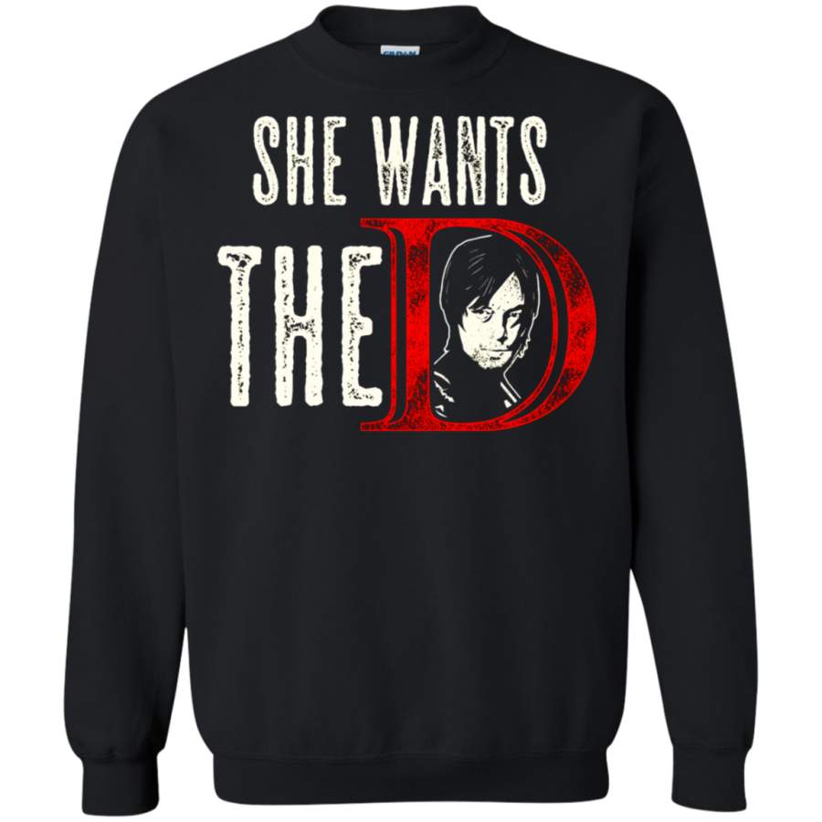 AGR She Wants The Daryl Dixon The Walking Dead Sweatshirt