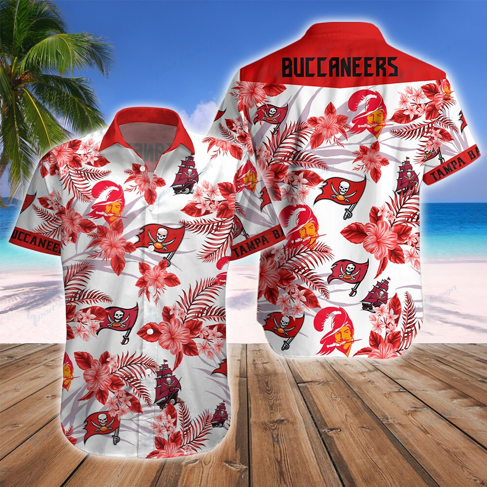 Tampa Bay Buccaneers Button Shirts Bg255