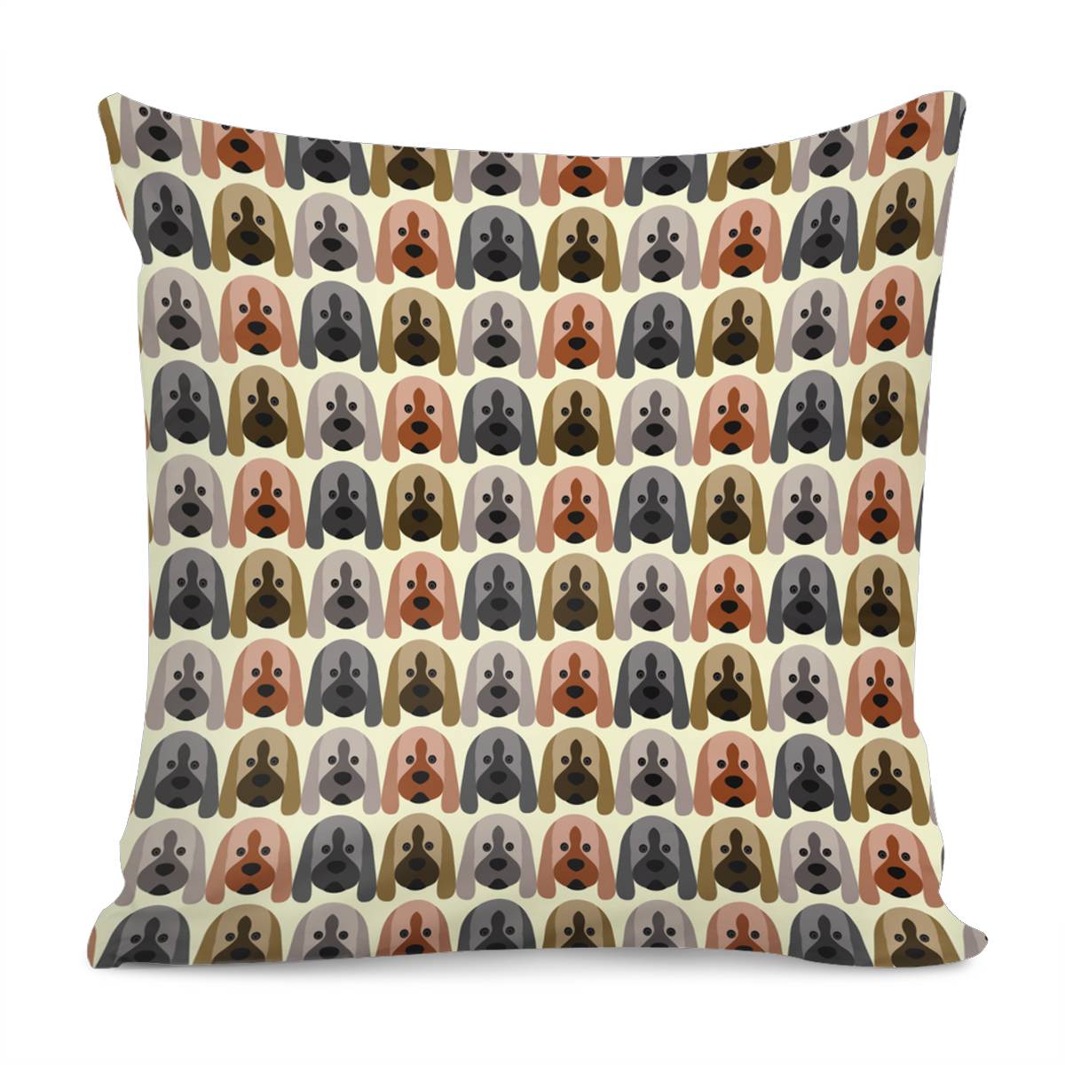 Puppy Pattern Pillow Cover