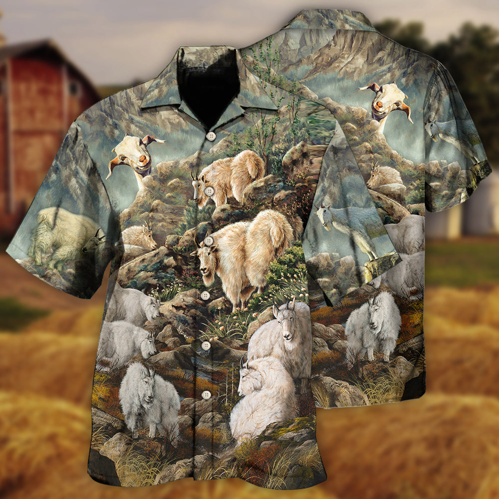 Goat Mountain Cool Style Hawaii Shirt Ha55927