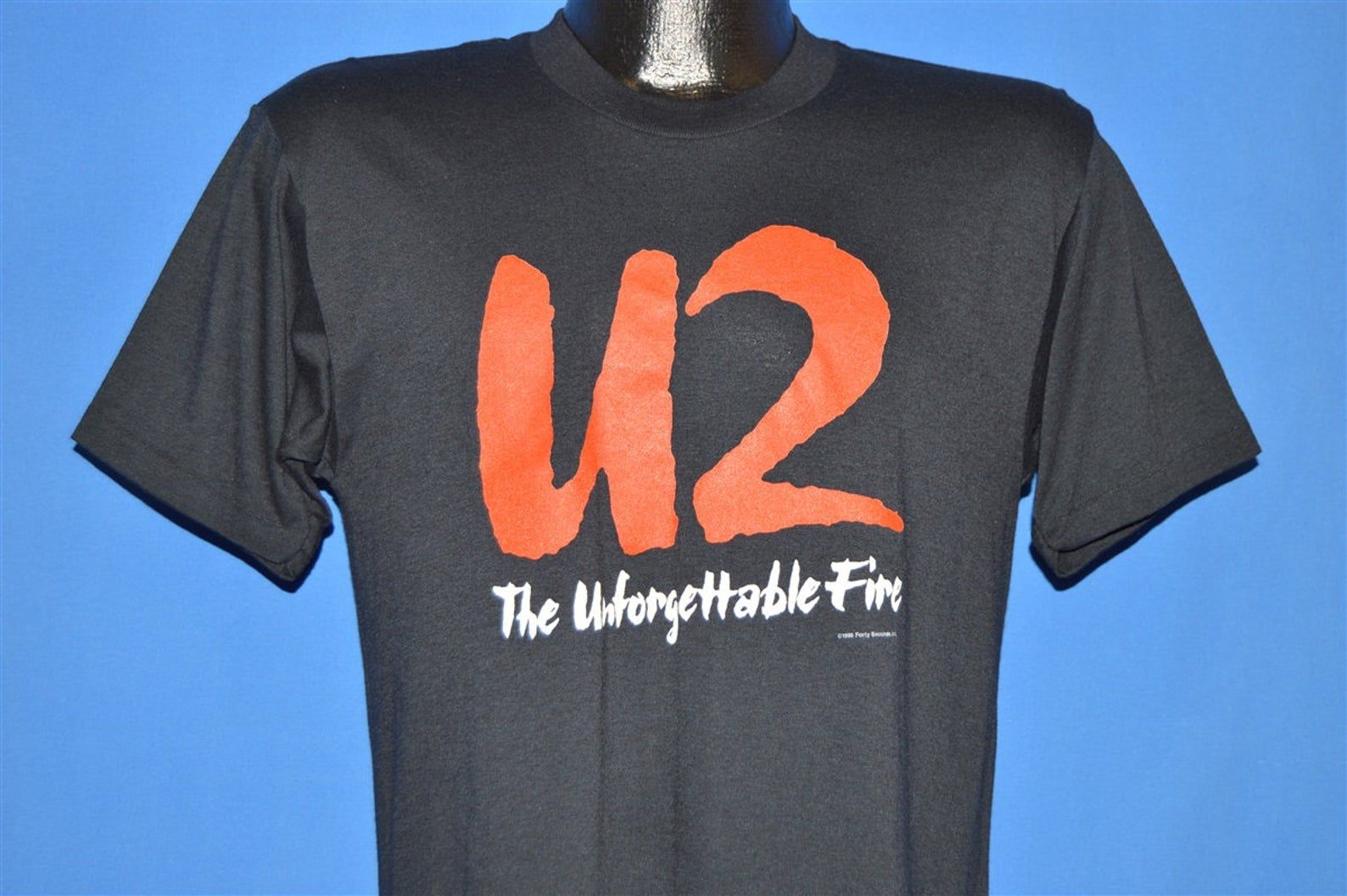 80S U2 The Unforgettable Fire Tour 1984 T-Shirt