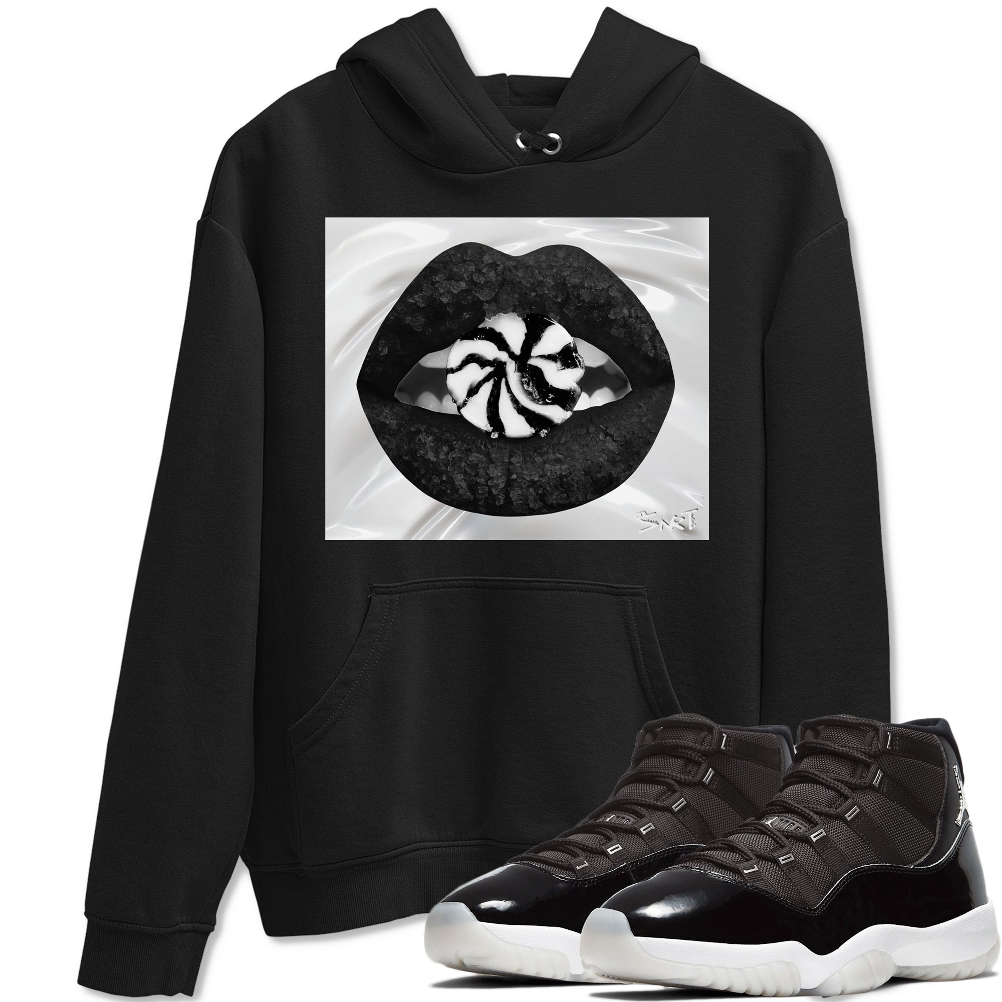 Lips Candy Hoodie – Air Jordan 11 Jubilee