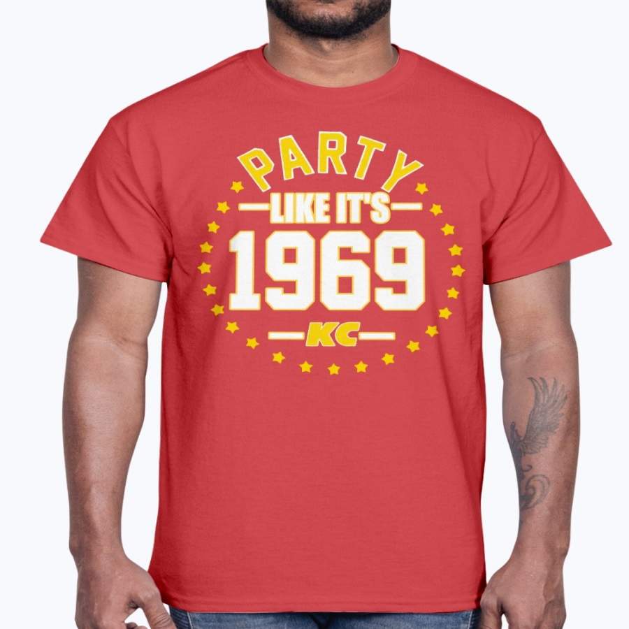 PARTY LIKE IT’S 1969 KANSAS CITY SHIRT Kansas City Chiefs Super Bowl LIV Champions