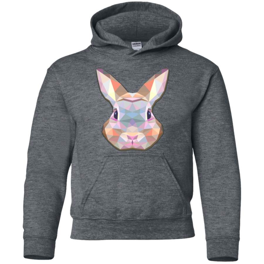 Rabbit Hare Animals Gift Youth Pullover Hoodie