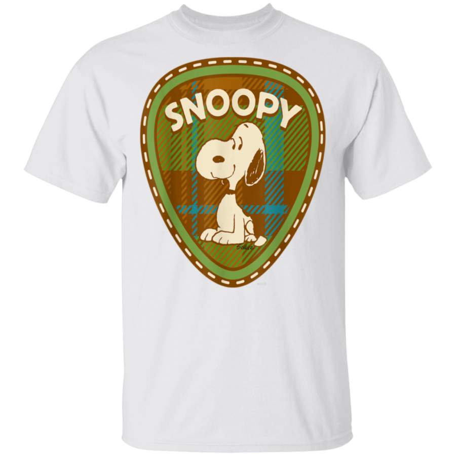 Peanuts Snoopy Plaid T-Shirt