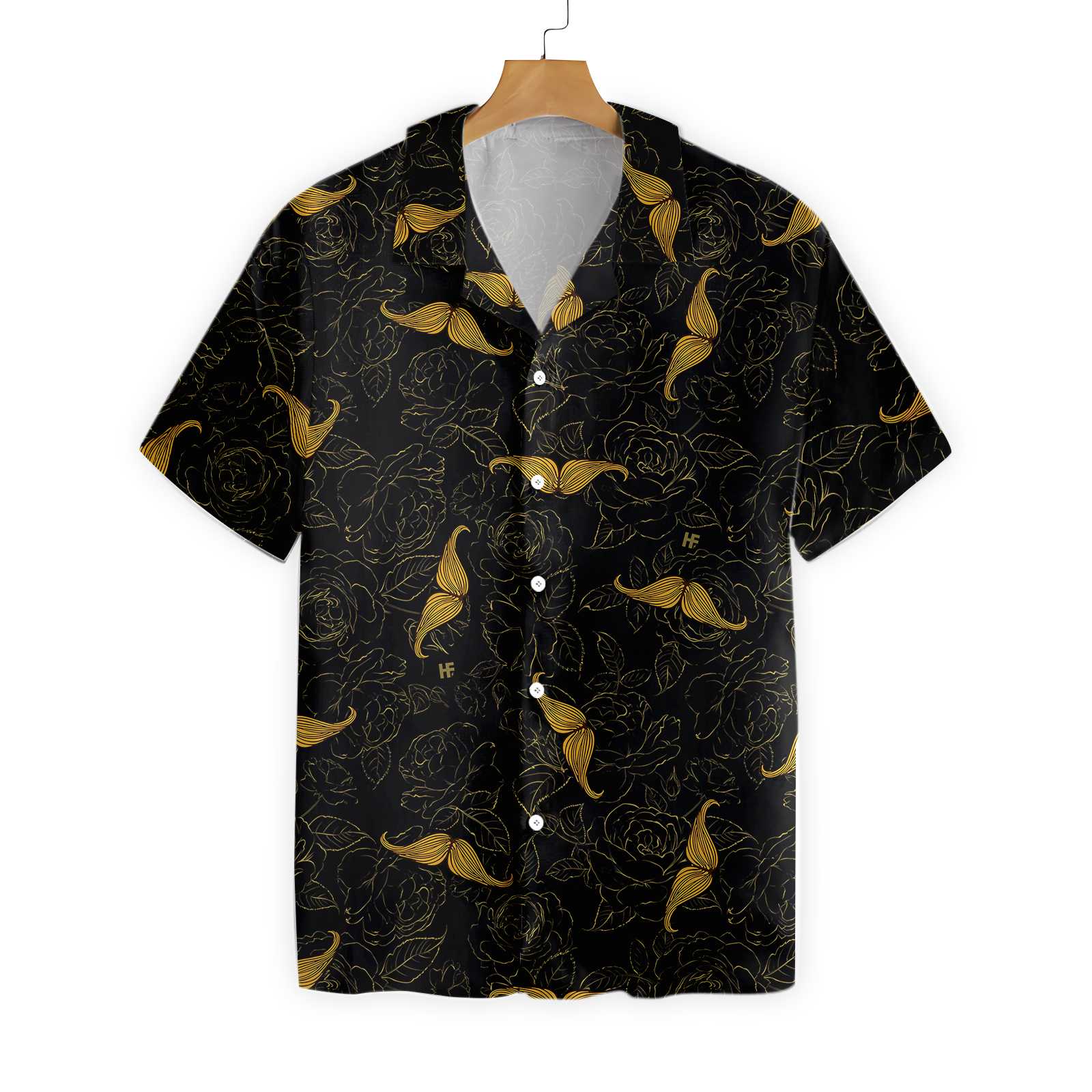 Rose Mustache Hawaii Shirt Ha64665