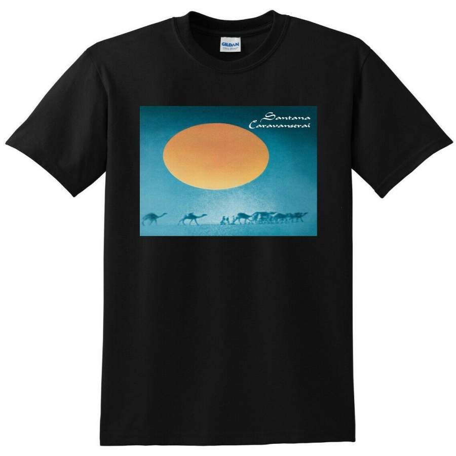 Santana Caravanserai Vinyl Cd Cover T-Shirt