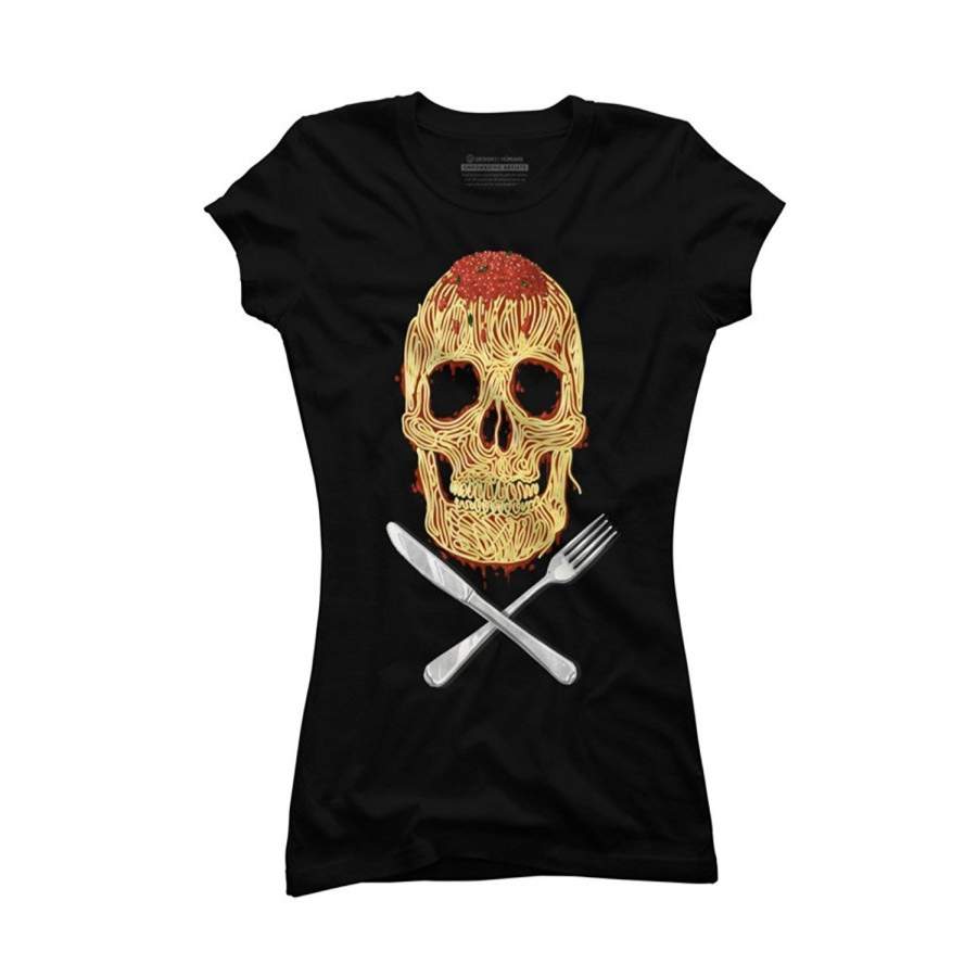 Women’S Fashion Summer T-Shirt Spaghetti Skull Juniors’ Graphic T Shirt Women Funny T Shirts