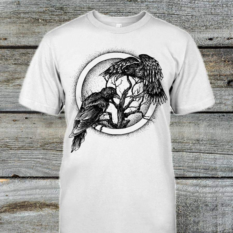 Raven Couple Classic T-Shirt